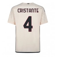 AS Roma Bryan Cristante #4 Udebanetrøje 2023-24 Kortærmet